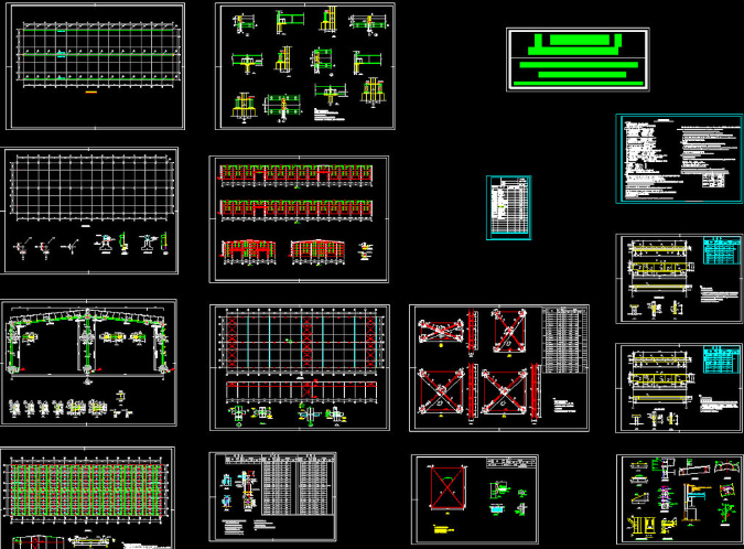 平谷仓库钢结构施工图片