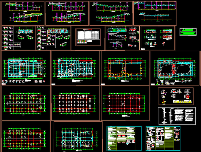 平谷钢结构报告厅图纸