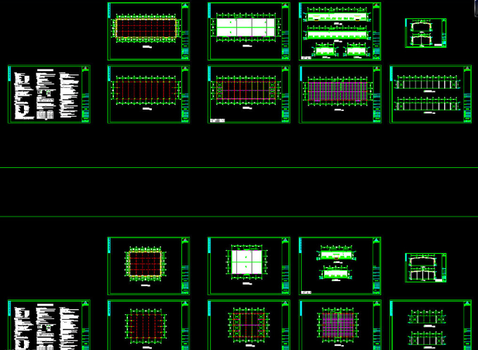 平谷钢结构厂房图纸