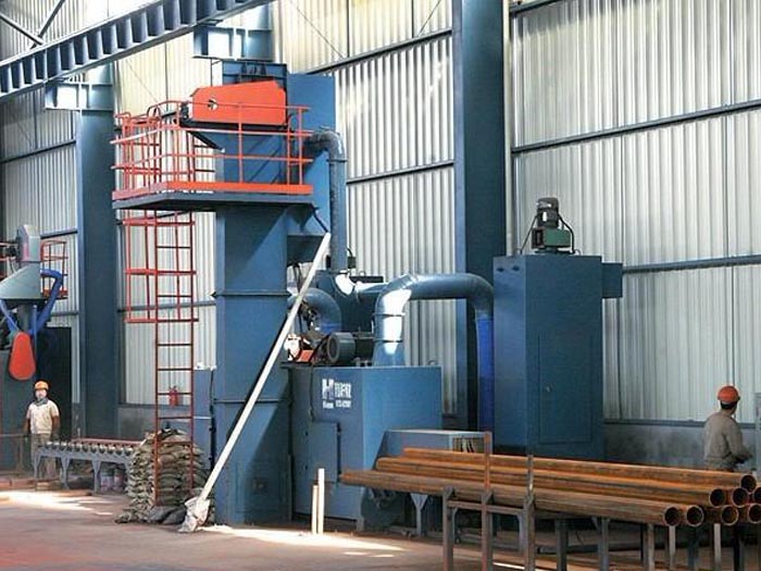 平谷网架杆件拋丸