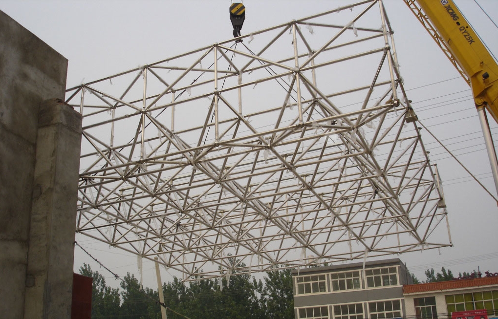 平谷不锈钢门头网架安装